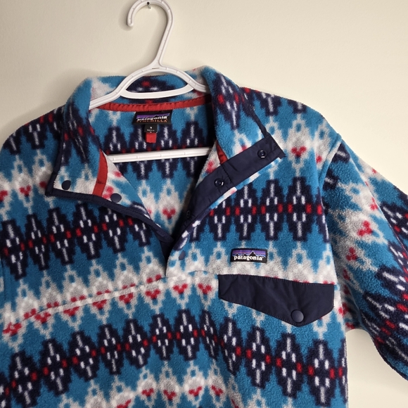 Patagonia Synchilla - Men’s Pullover Jacket - Rare Design - Size Small - Picture 3 of 10